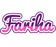 Fariha cheerful logo