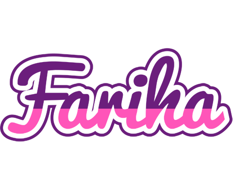 Fariha cheerful logo