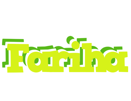 Fariha citrus logo