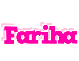 Fariha dancing logo