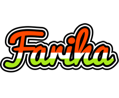 Fariha exotic logo