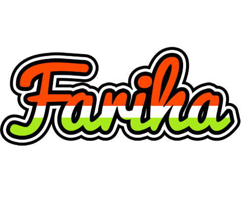Fariha exotic logo