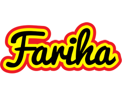 Fariha flaming logo