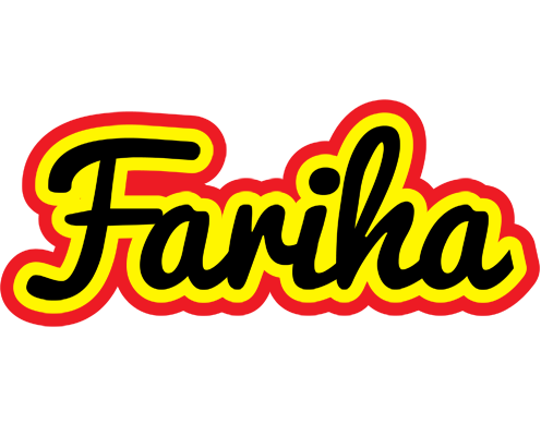 Fariha flaming logo
