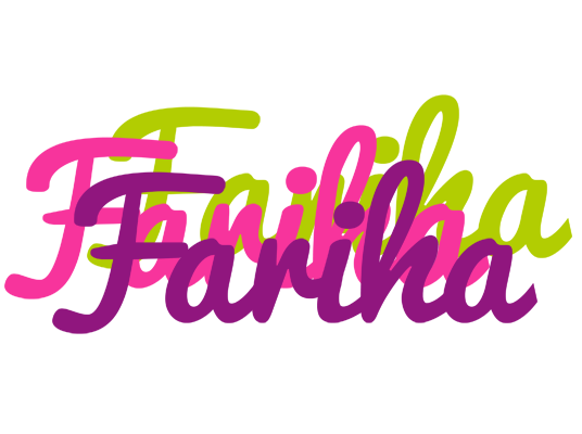 Fariha flowers logo