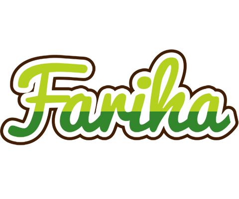 Fariha golfing logo
