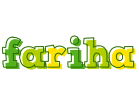 Fariha juice logo