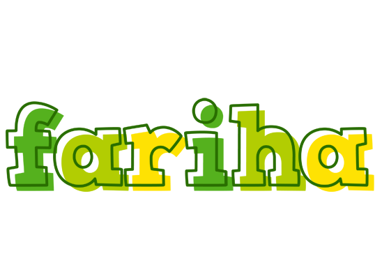 Fariha juice logo