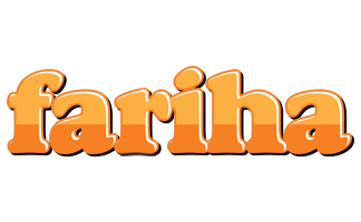 Fariha orange logo