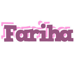 Fariha relaxing logo