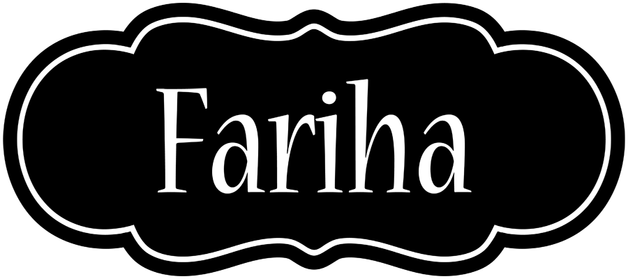 Fariha welcome logo