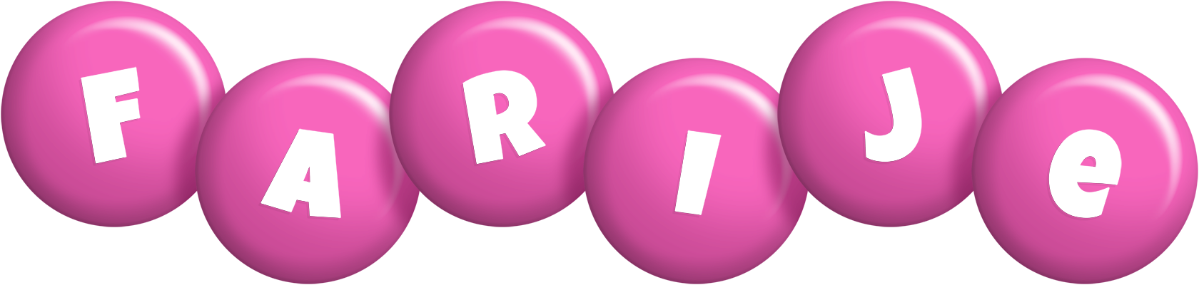 Farije candy-pink logo