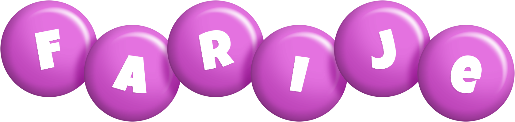 Farije candy-purple logo