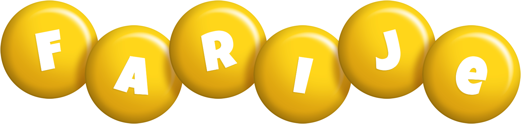 Farije candy-yellow logo