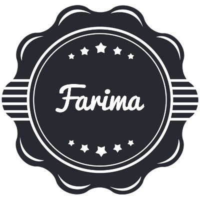 Farima badge logo