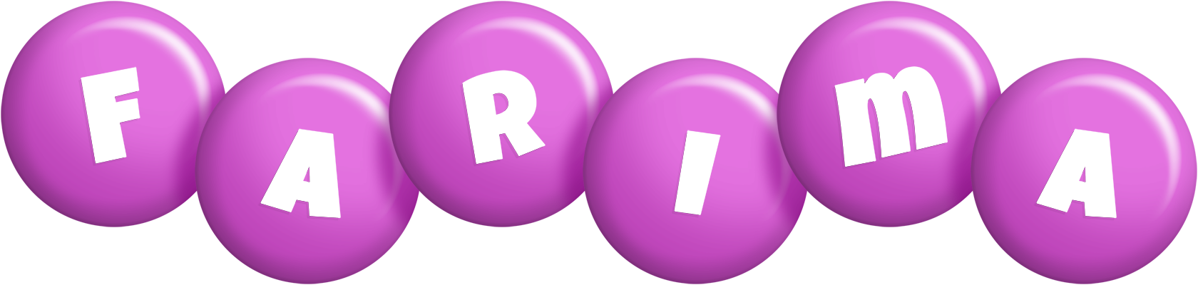 Farima candy-purple logo