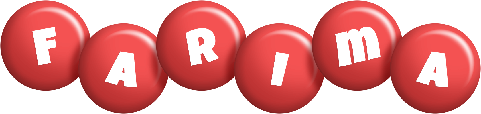 Farima candy-red logo