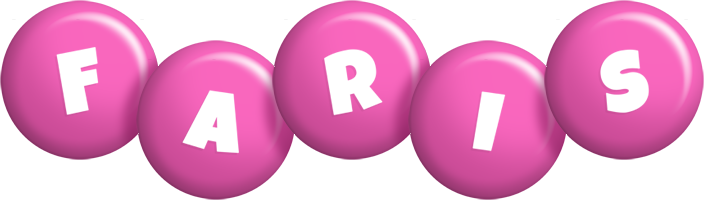 Faris candy-pink logo