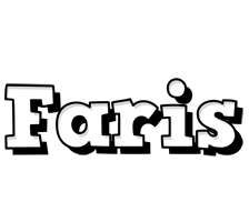 Faris snowing logo