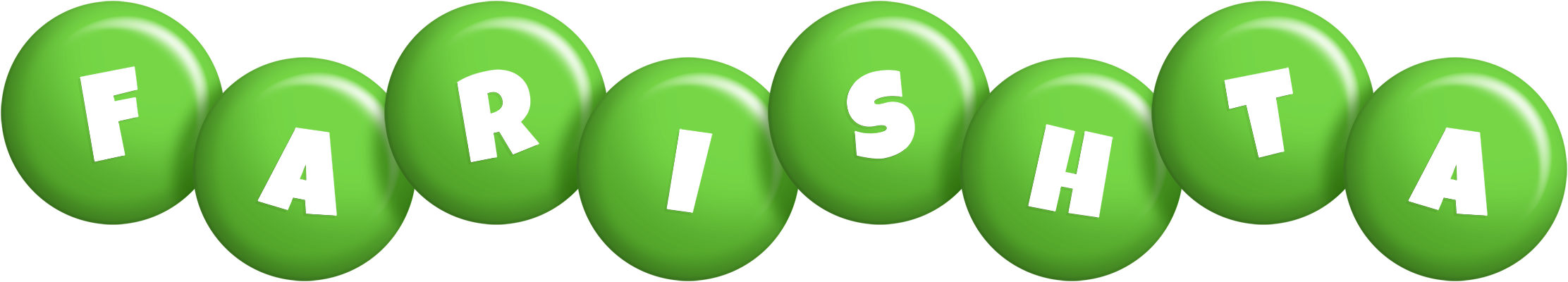 Farishta candy-green logo