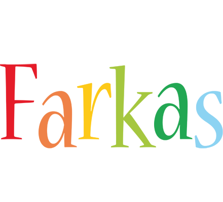 Farkas birthday logo
