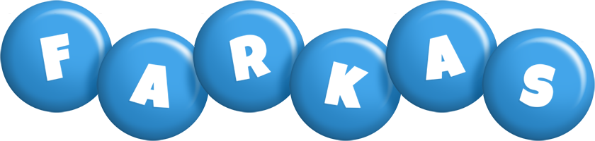 Farkas candy-blue logo