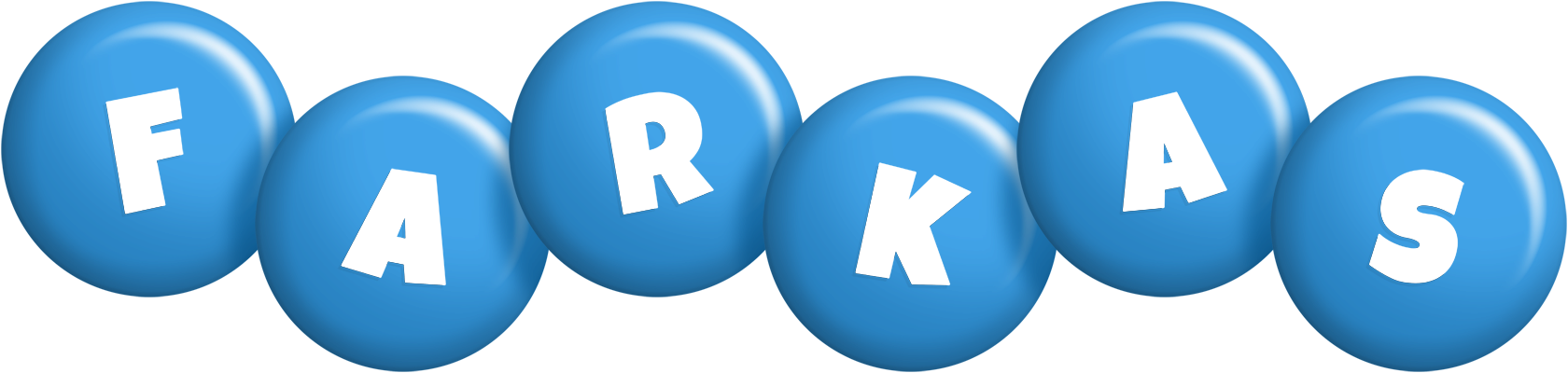 Farkas candy-blue logo
