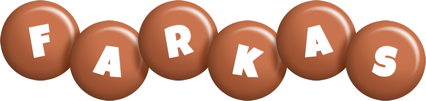 Farkas candy-brown logo