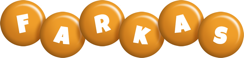 Farkas candy-orange logo