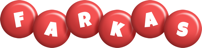 Farkas candy-red logo