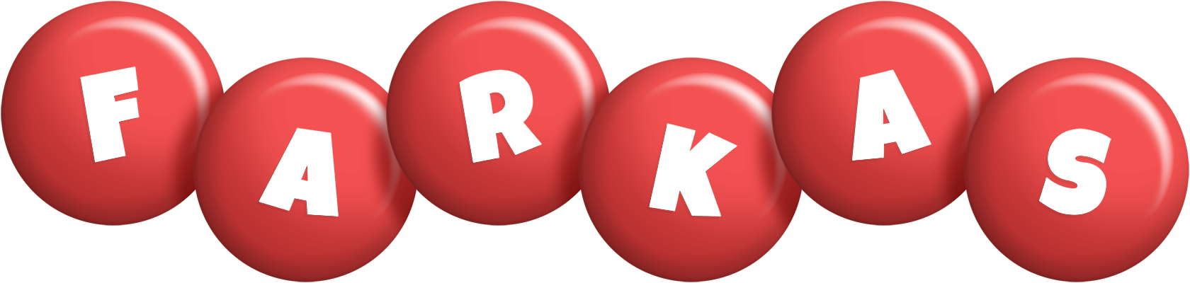 Farkas candy-red logo