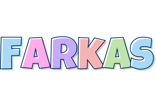 Farkas pastel logo