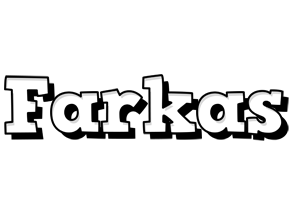 Farkas snowing logo