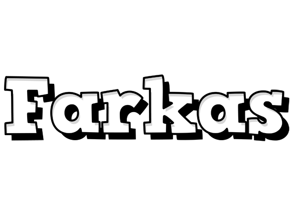 Farkas snowing logo