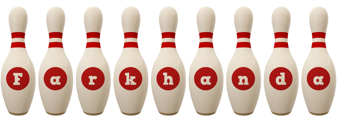 Farkhanda bowling-pin logo
