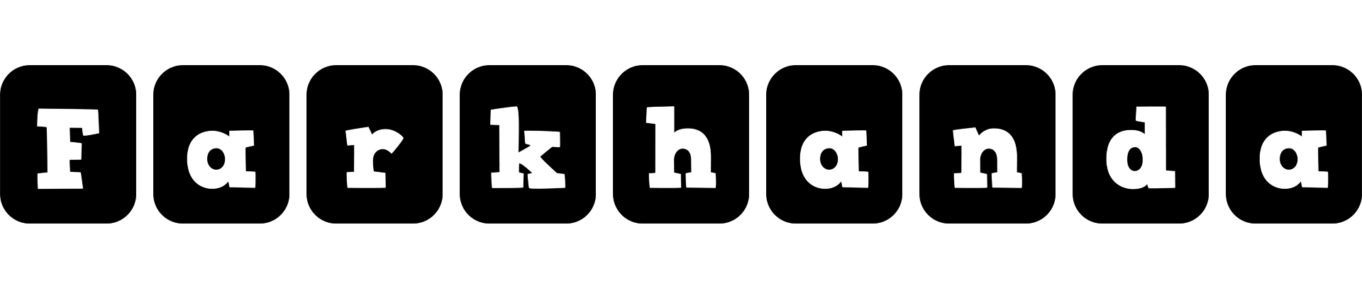 Farkhanda box logo