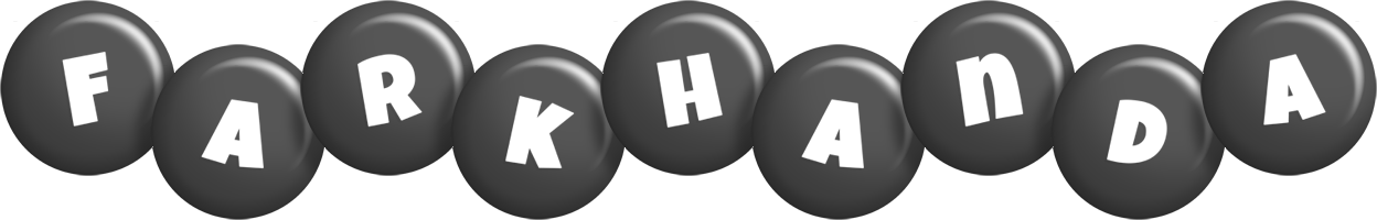 Farkhanda candy-black logo