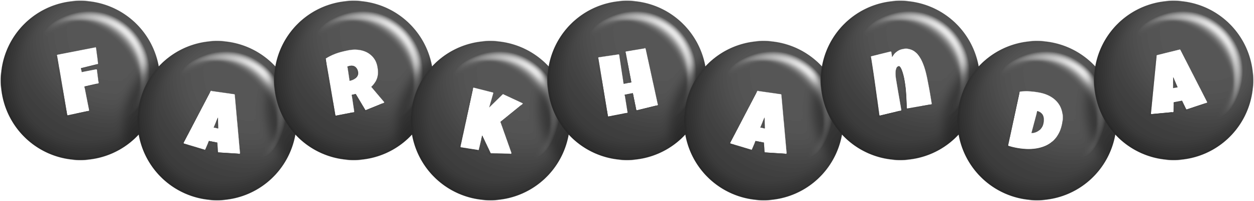 Farkhanda candy-black logo