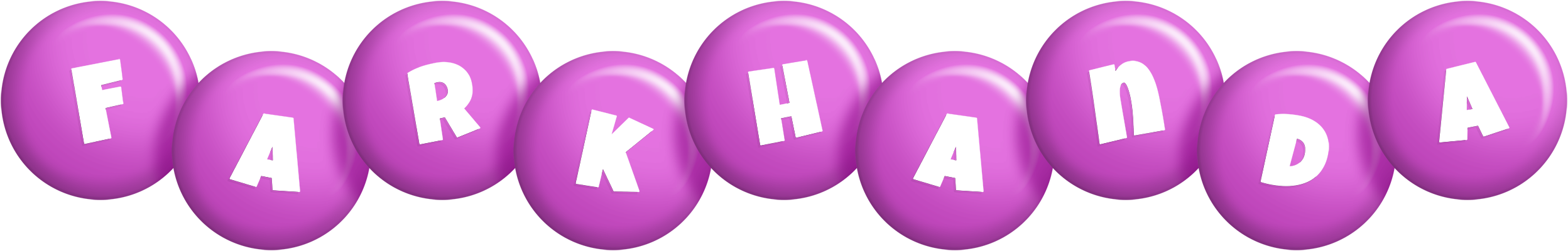 Farkhanda candy-purple logo