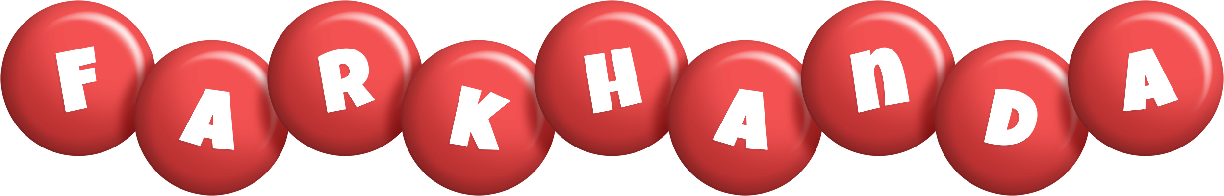 Farkhanda candy-red logo
