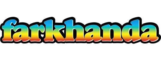 Farkhanda color logo