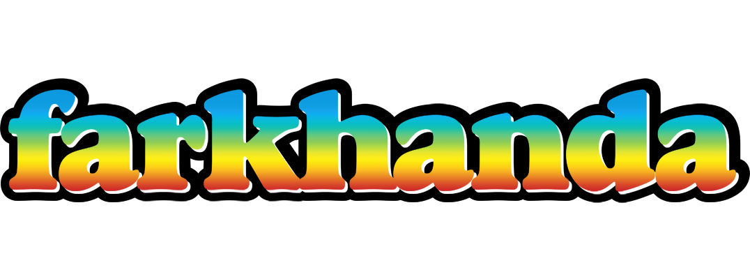 Farkhanda color logo