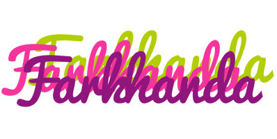 Farkhanda flowers logo