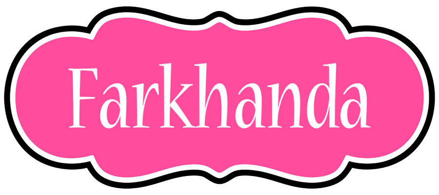 Farkhanda invitation logo