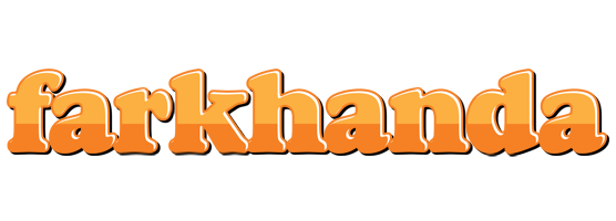 Farkhanda orange logo