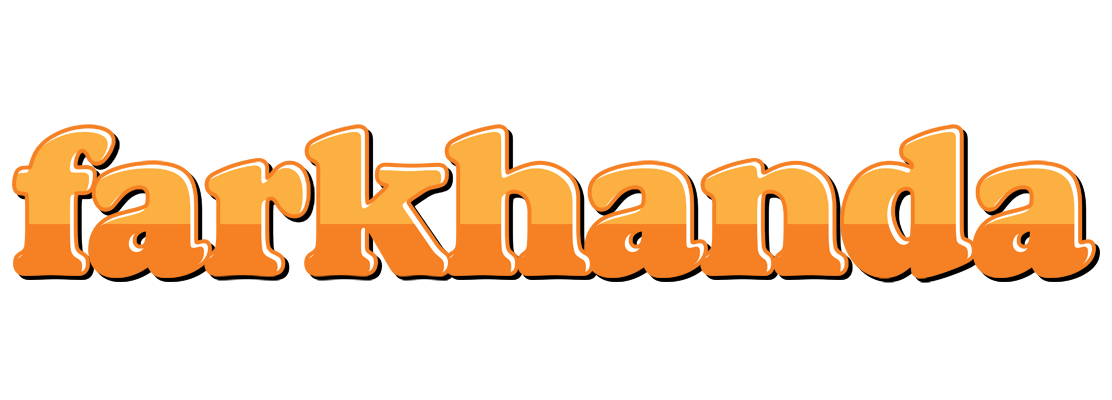 Farkhanda orange logo