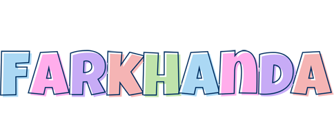 Farkhanda pastel logo