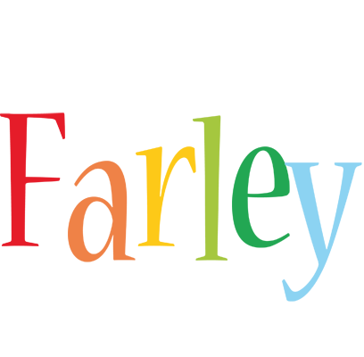 Farley birthday logo