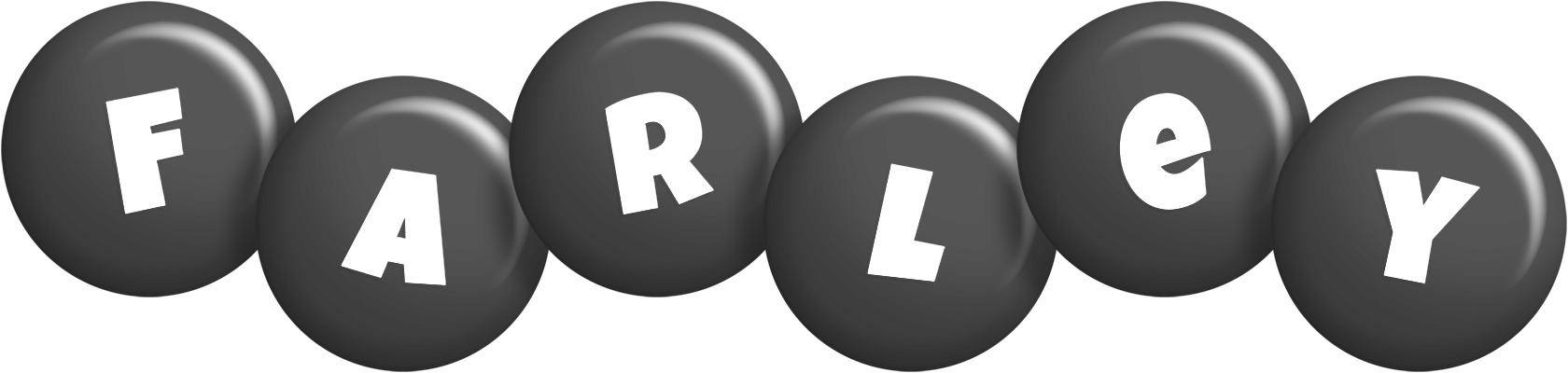 Farley candy-black logo