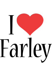 Farley i-love logo